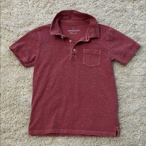 Crewcuts Kids Burgundy Polo Shirt